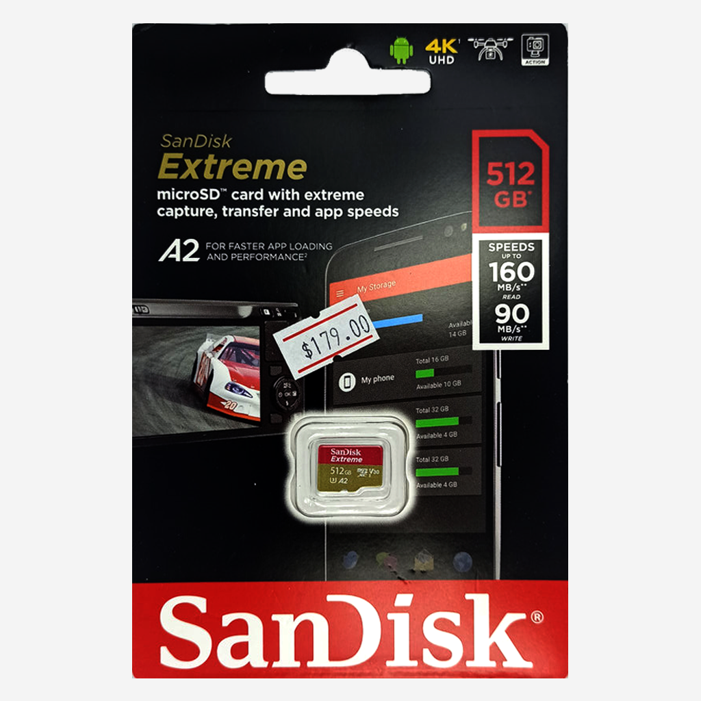 SanDisk Extreme MicroSD Card Mr IT