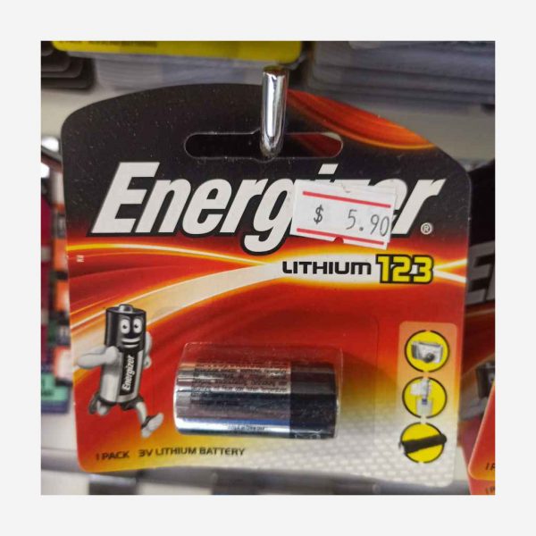 Energizer Lithium 123 Battery Mr IT