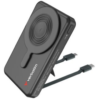 Verbatim Charge 'n' Go C+L Display PowerBank 10000mAh (Black) VM-322801