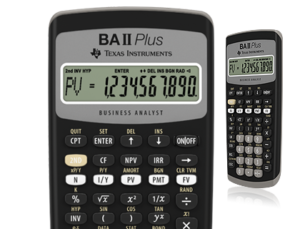 Texas Instruments BA II Plus Financial Calculator