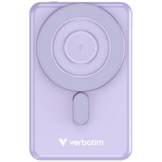 Verbatim Charge n Go 5000mAh Power Bank, Purple