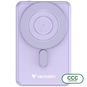 Verbatim CCC certified power bank 5000mAh Purple VM-322528