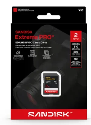 SanDisk Extreme PRO SD UHS-II (V90) pack