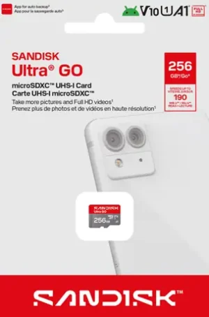 SanDisk Ultra Go microSDXC pack